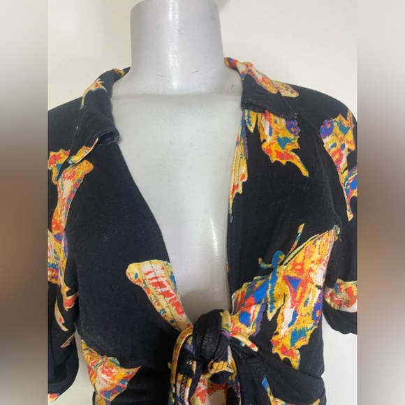 Free People butterfly crop top, size L‎ - Picture 9 of 13